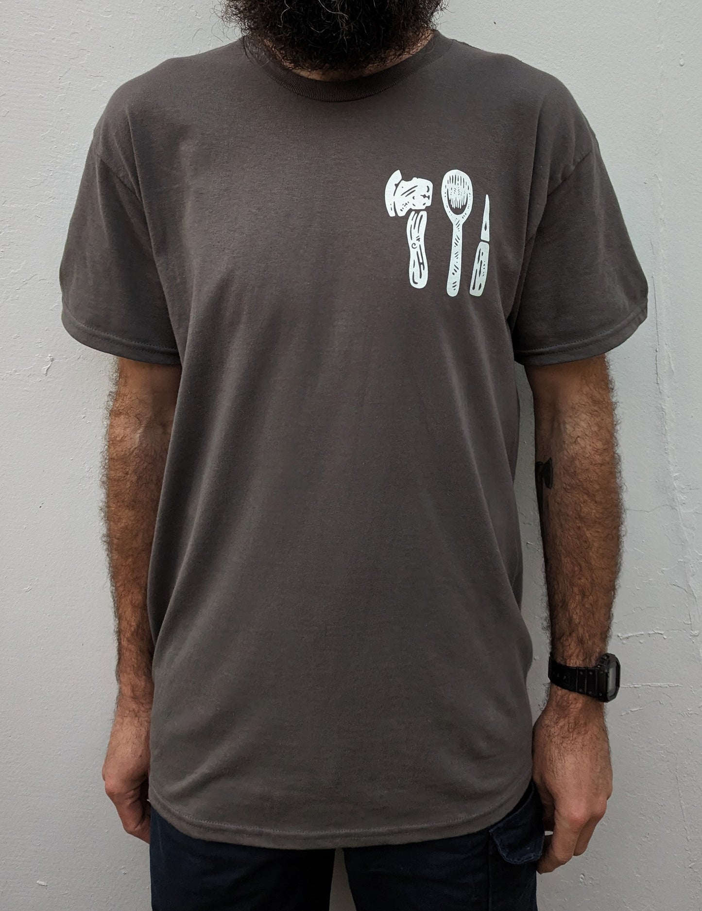 Andy Spoons T-Shirt - Charcoal