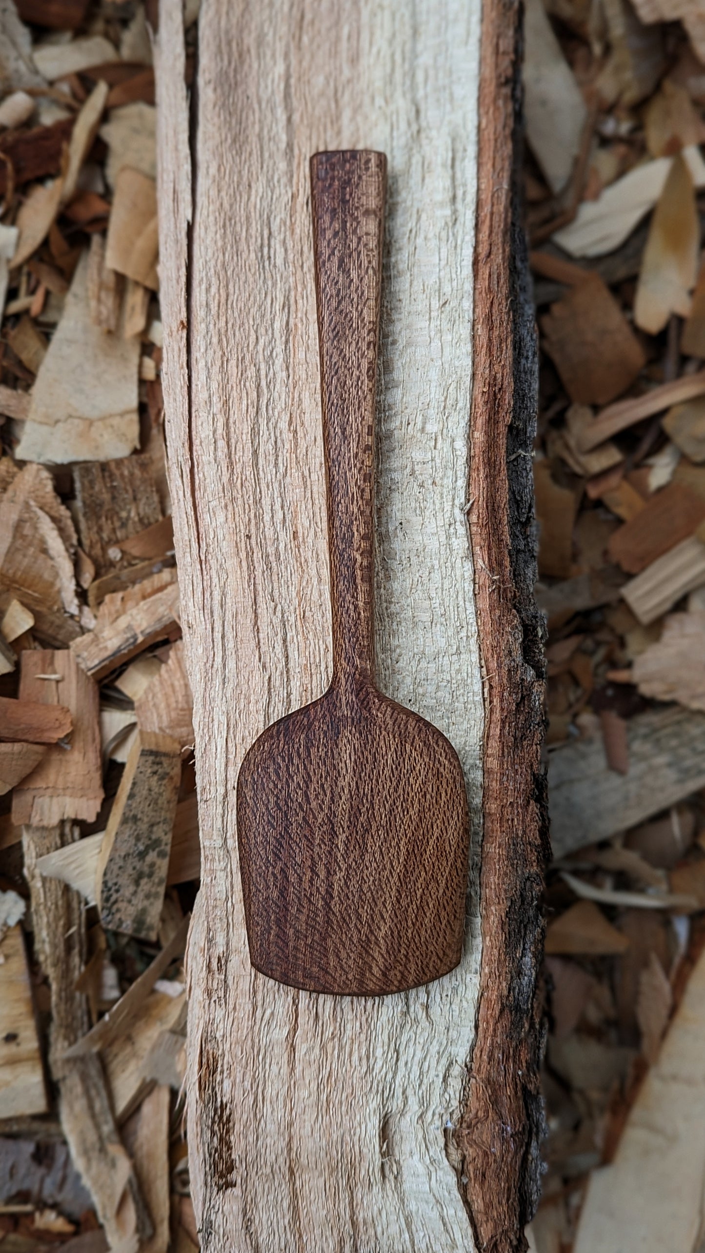 Cooking/Serving Spoon - Baked Silky Oak