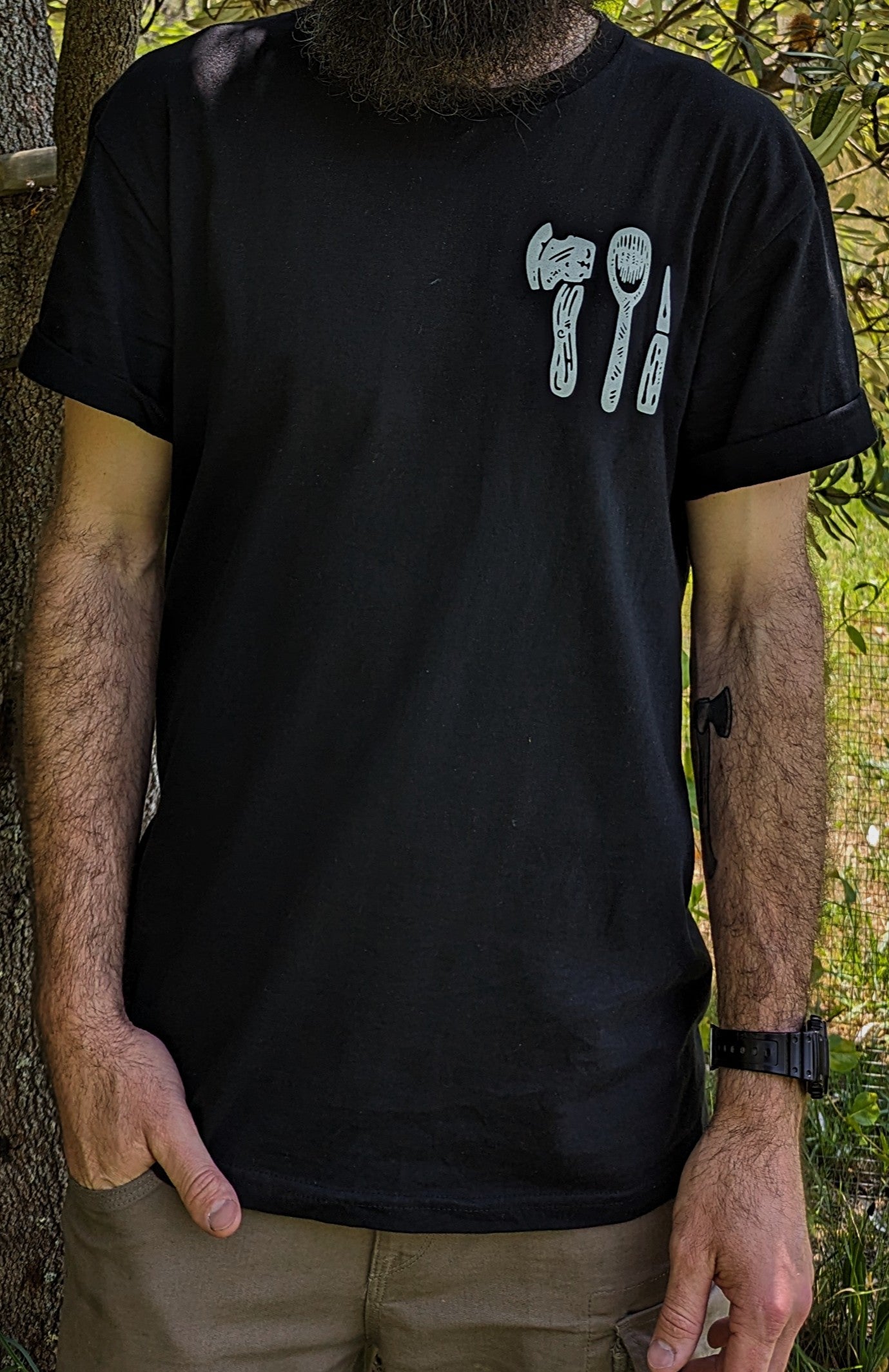 Andy Spoons T-Shirt - Black