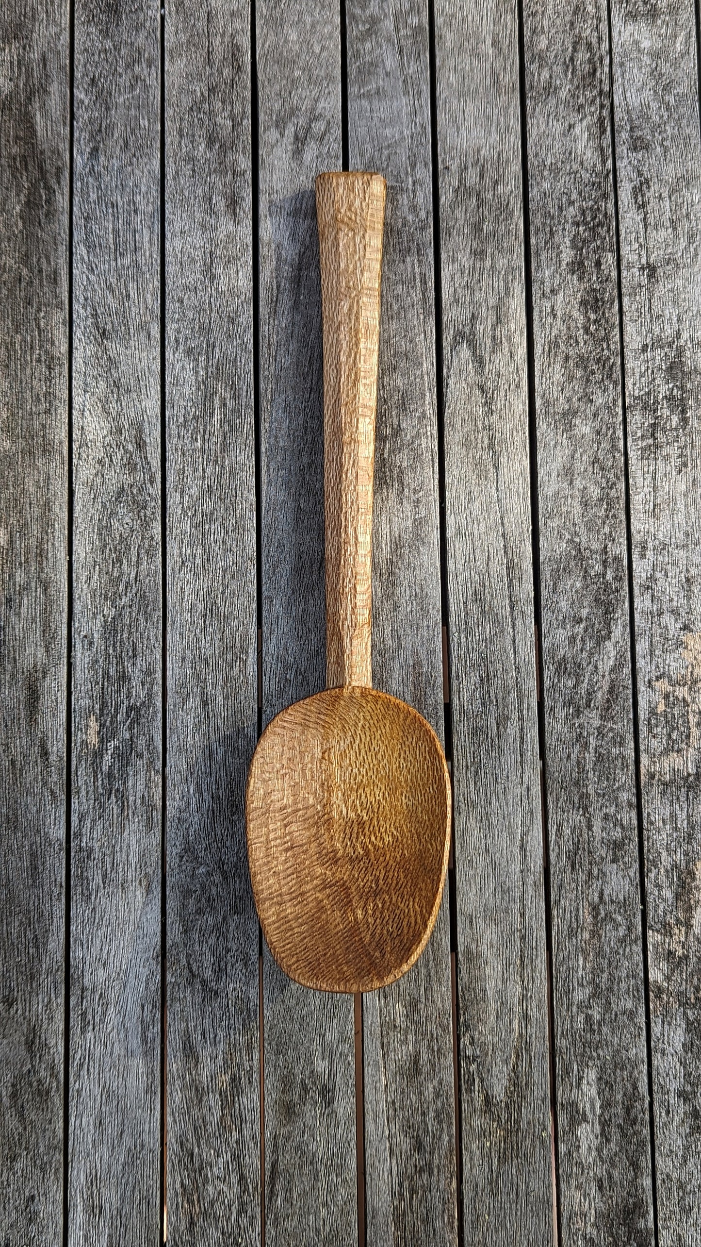 Serving Spoon - Baked Silky Oak