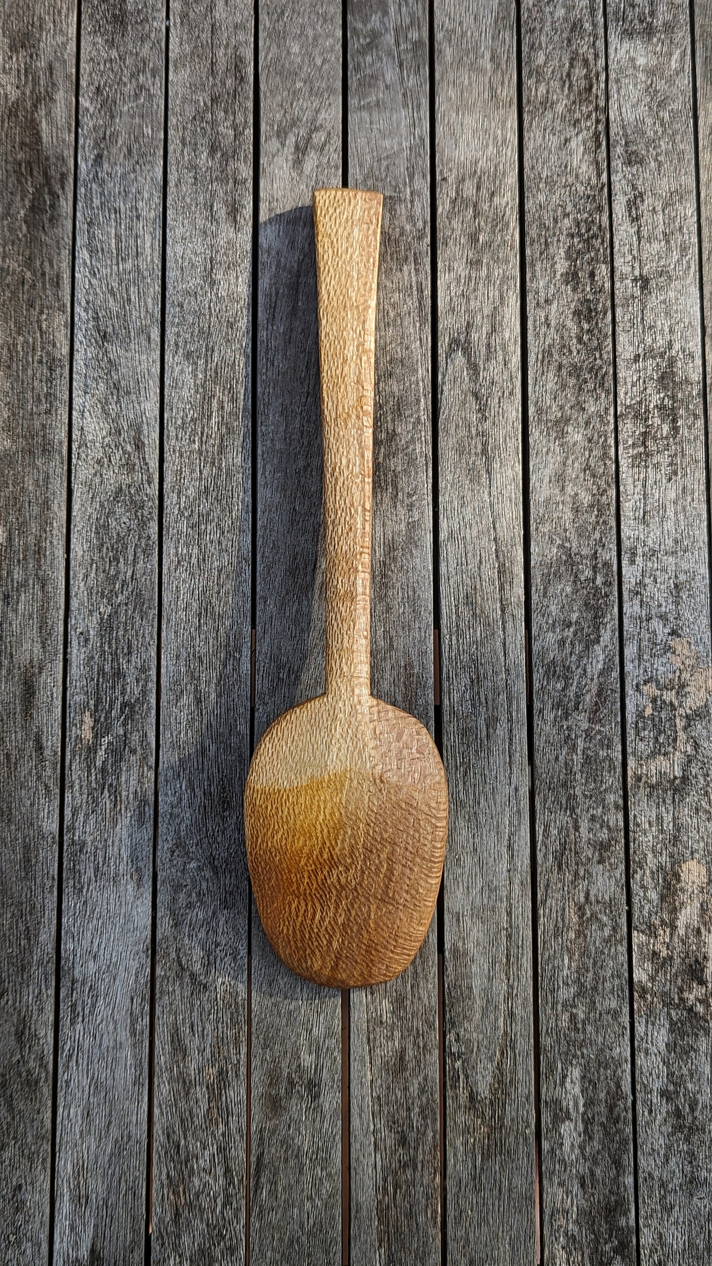 Serving Spoon - Baked Silky Oak
