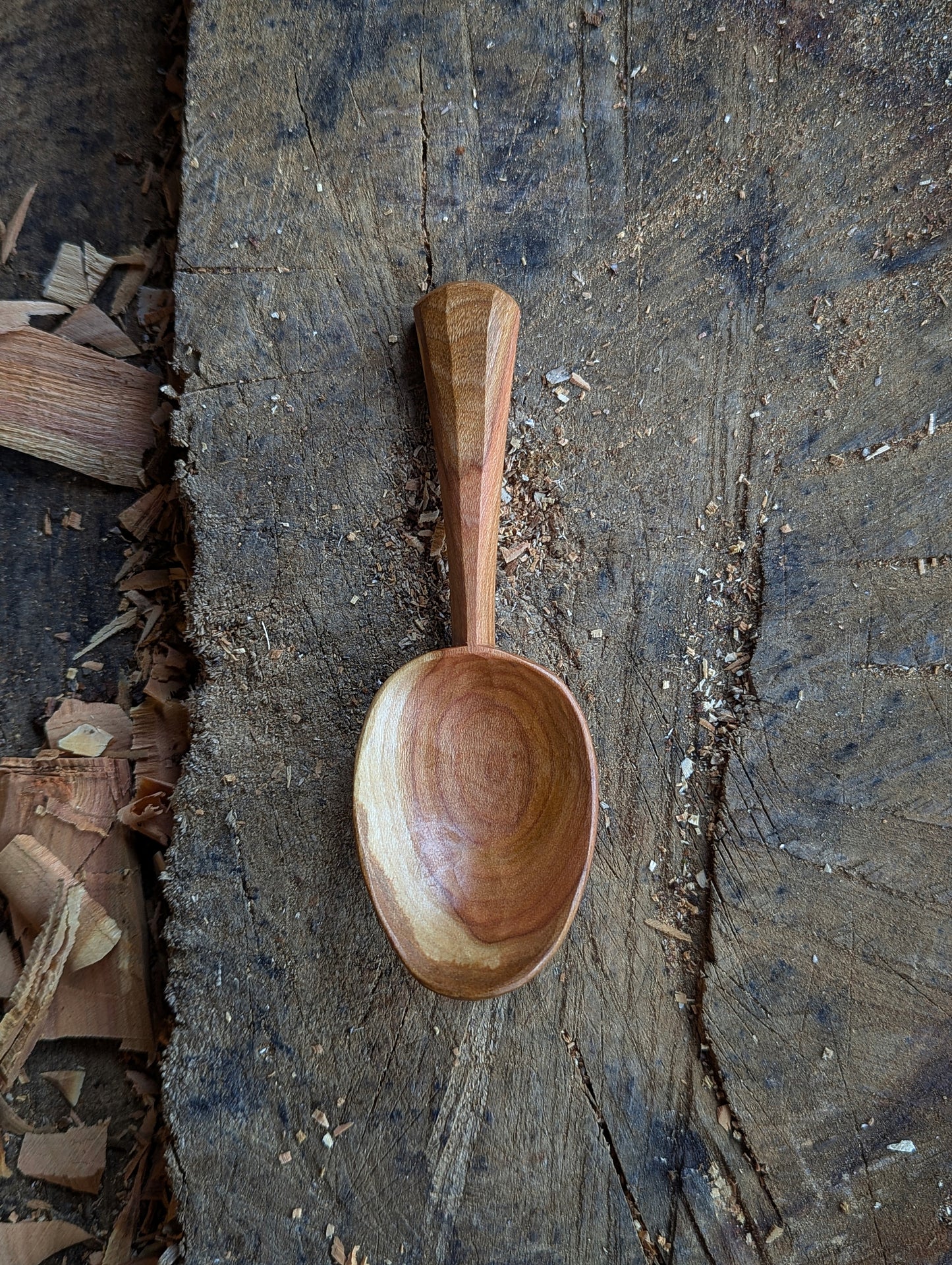 Eating Spoon - Spalted Cherry