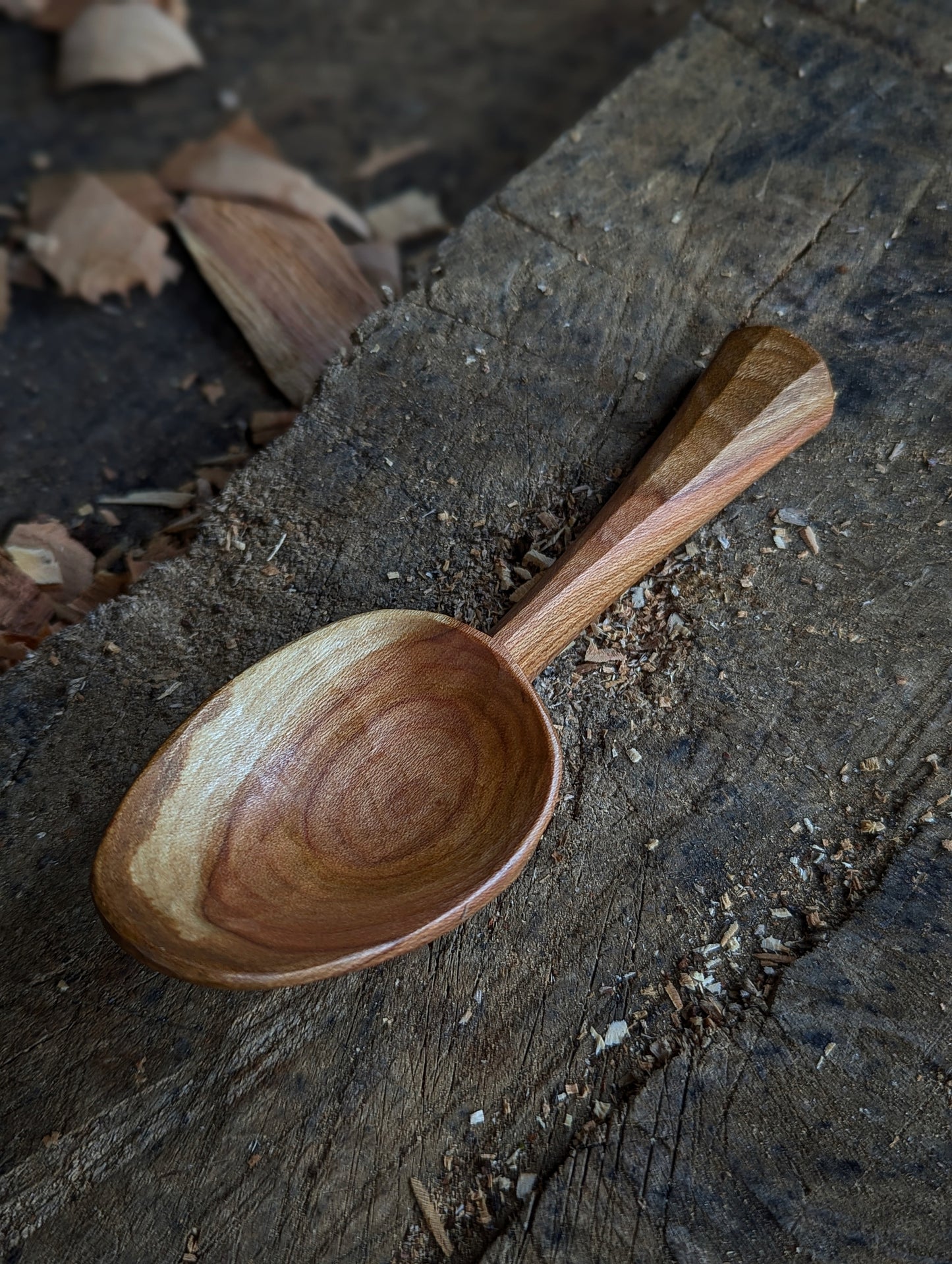 Eating Spoon - Spalted Cherry