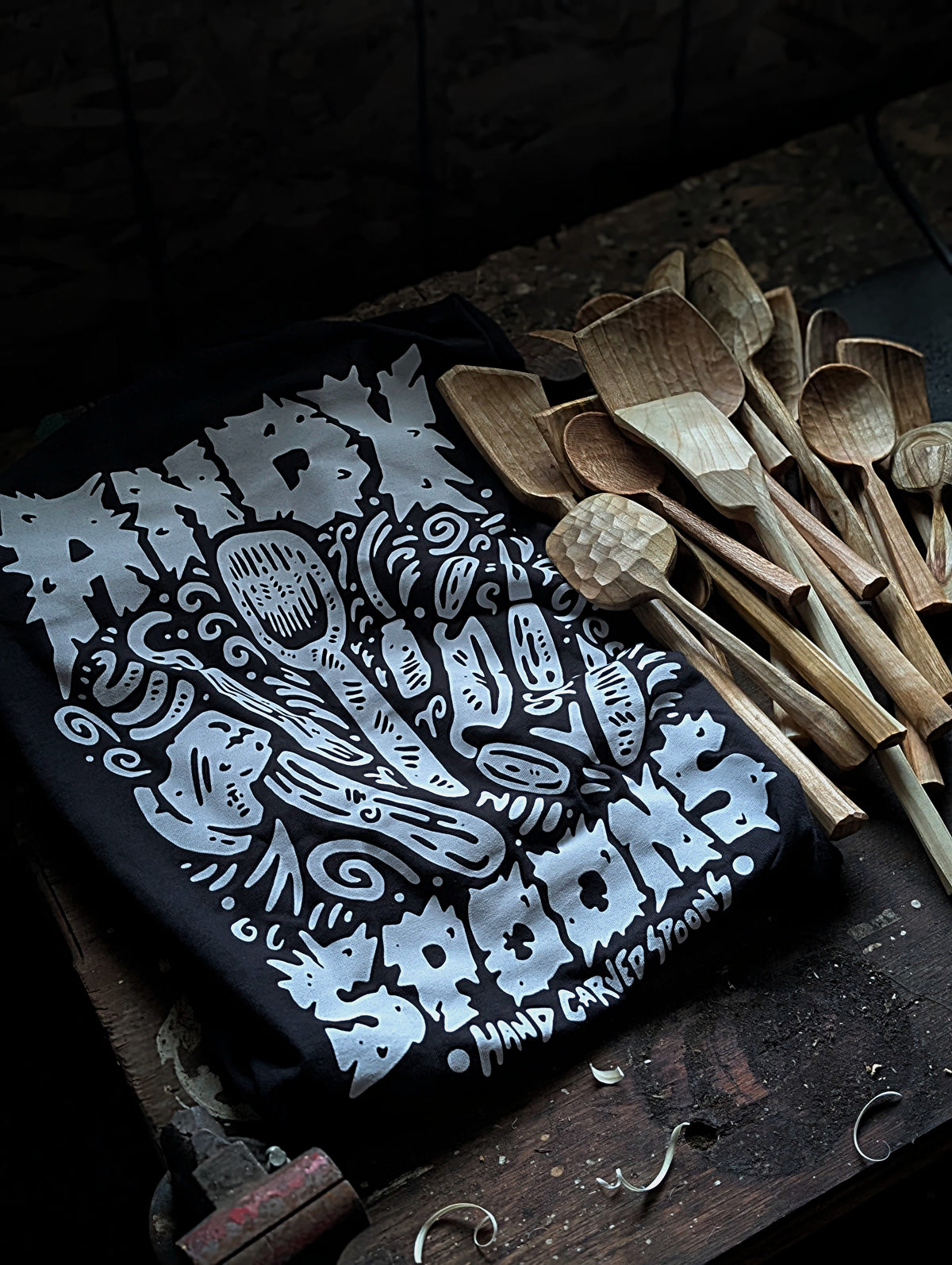 Andy Spoons T-Shirt - Black