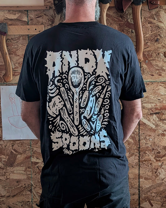 Andy Spoons T-Shirt - Black