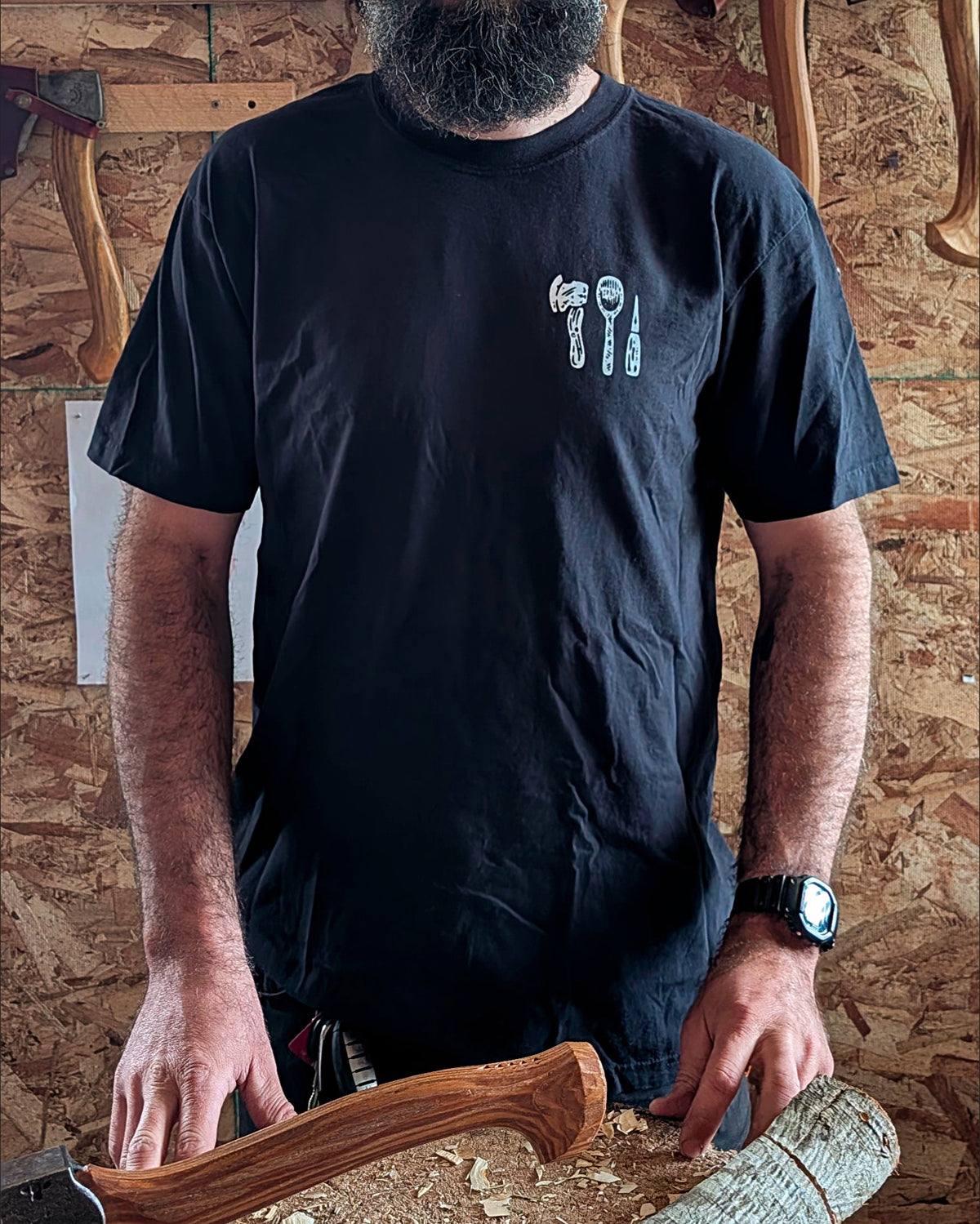 Andy Spoons T-Shirt - Black