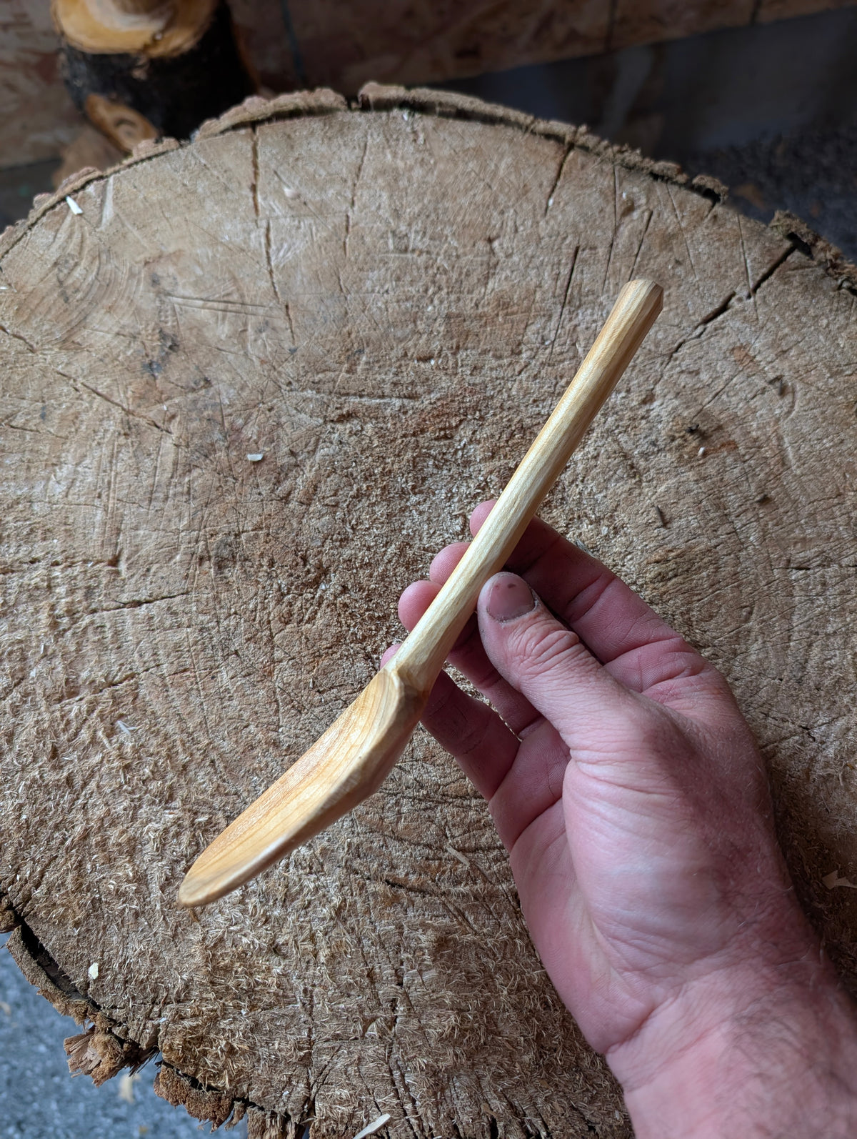 Cooking Spoon - Locally Sourced Cherry