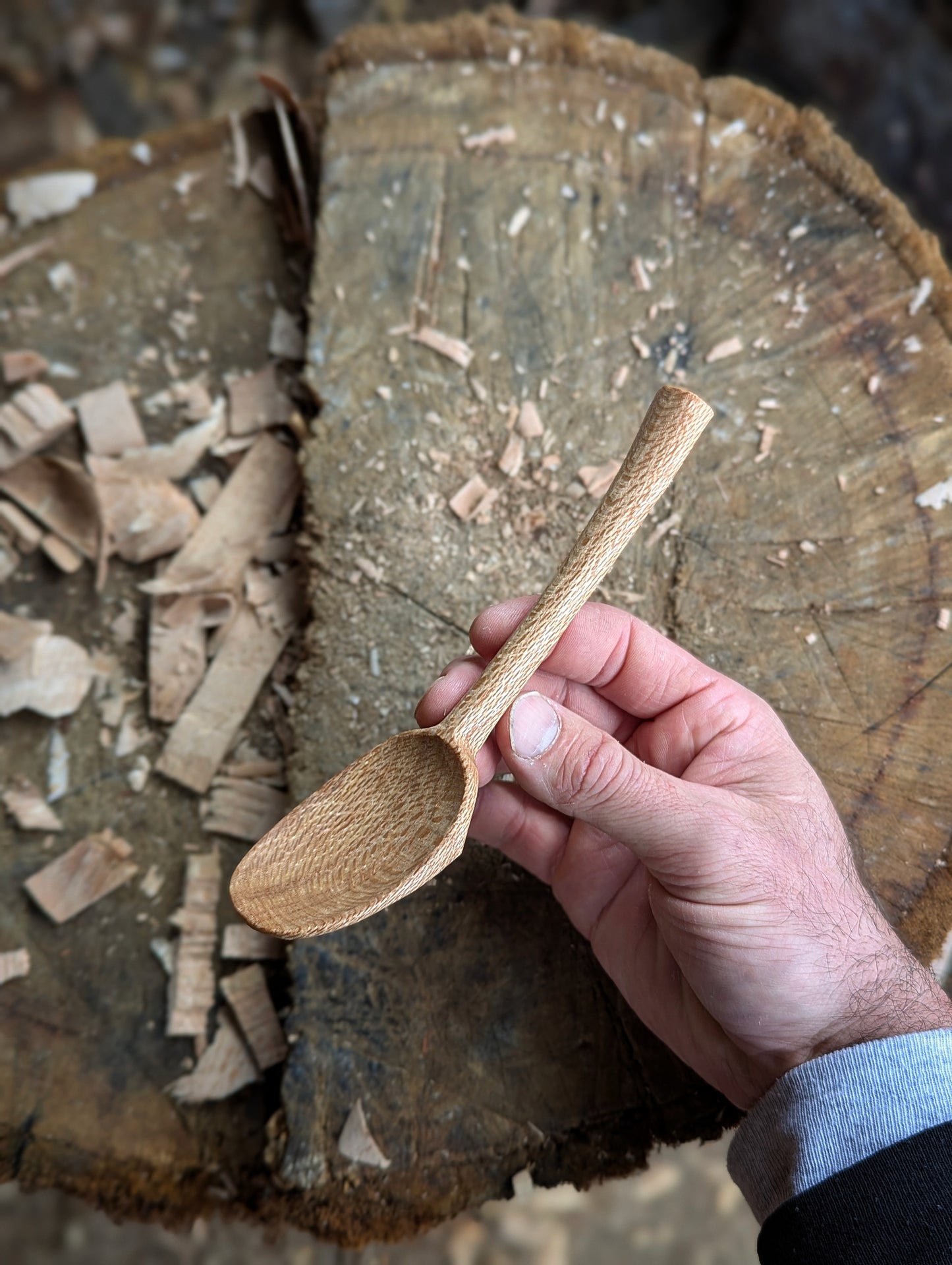 Eating Spoon - Silky Oak