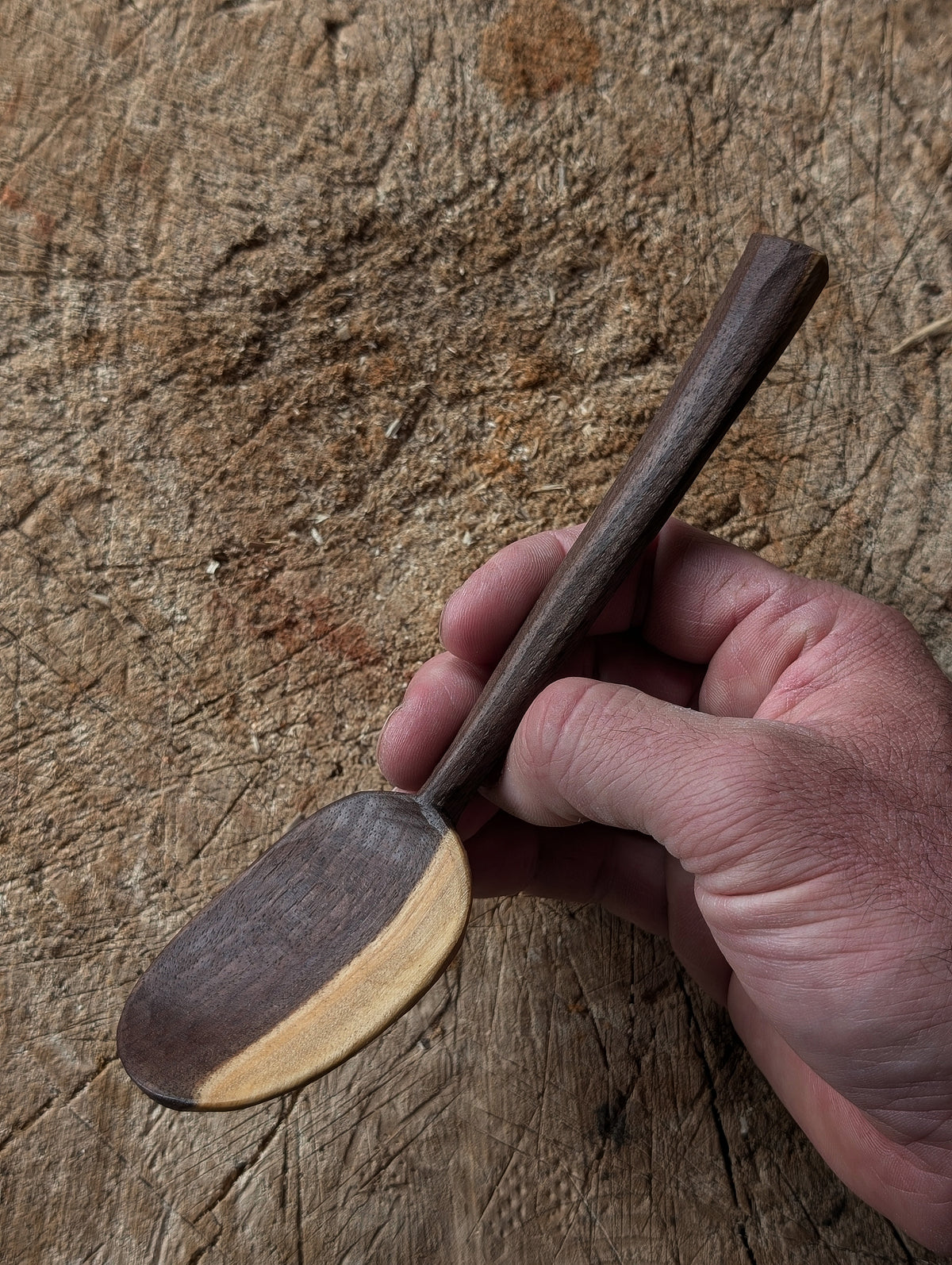 Eating Spoon - Locally Sourced Walnut