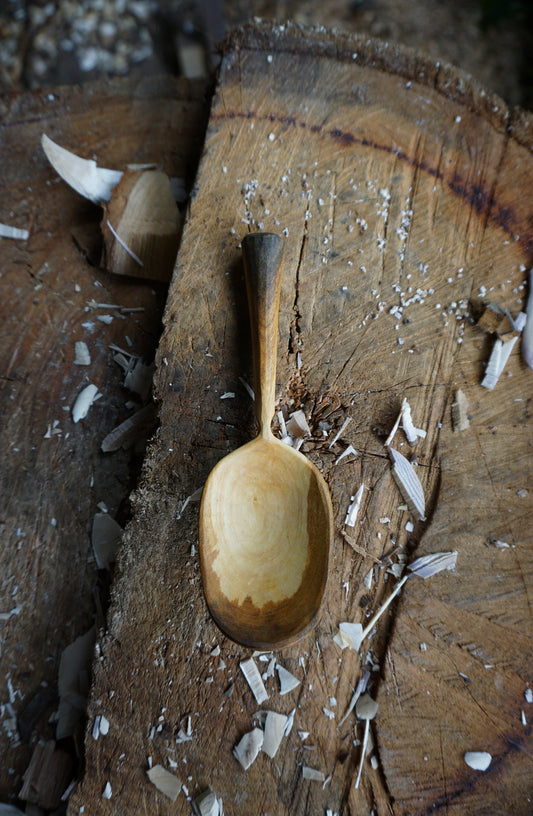 Eating Spoon - Spalted Cherry